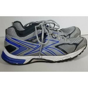 Reebok Men's Monofusion Mesh Running Shoes size 7.5 Blue & Gray 1AP506 415